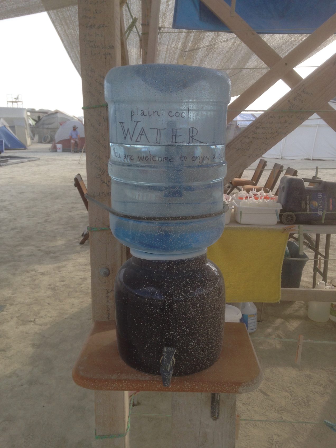 Burning Man Pictures Healing Foot Wash At Burning Man