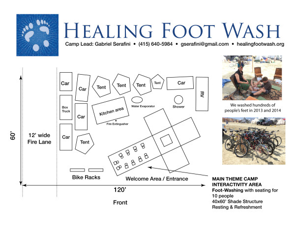 2015 Healing Foot Wash Placement layout